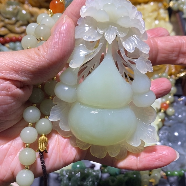 岫玉岫玉吊坠未镶嵌