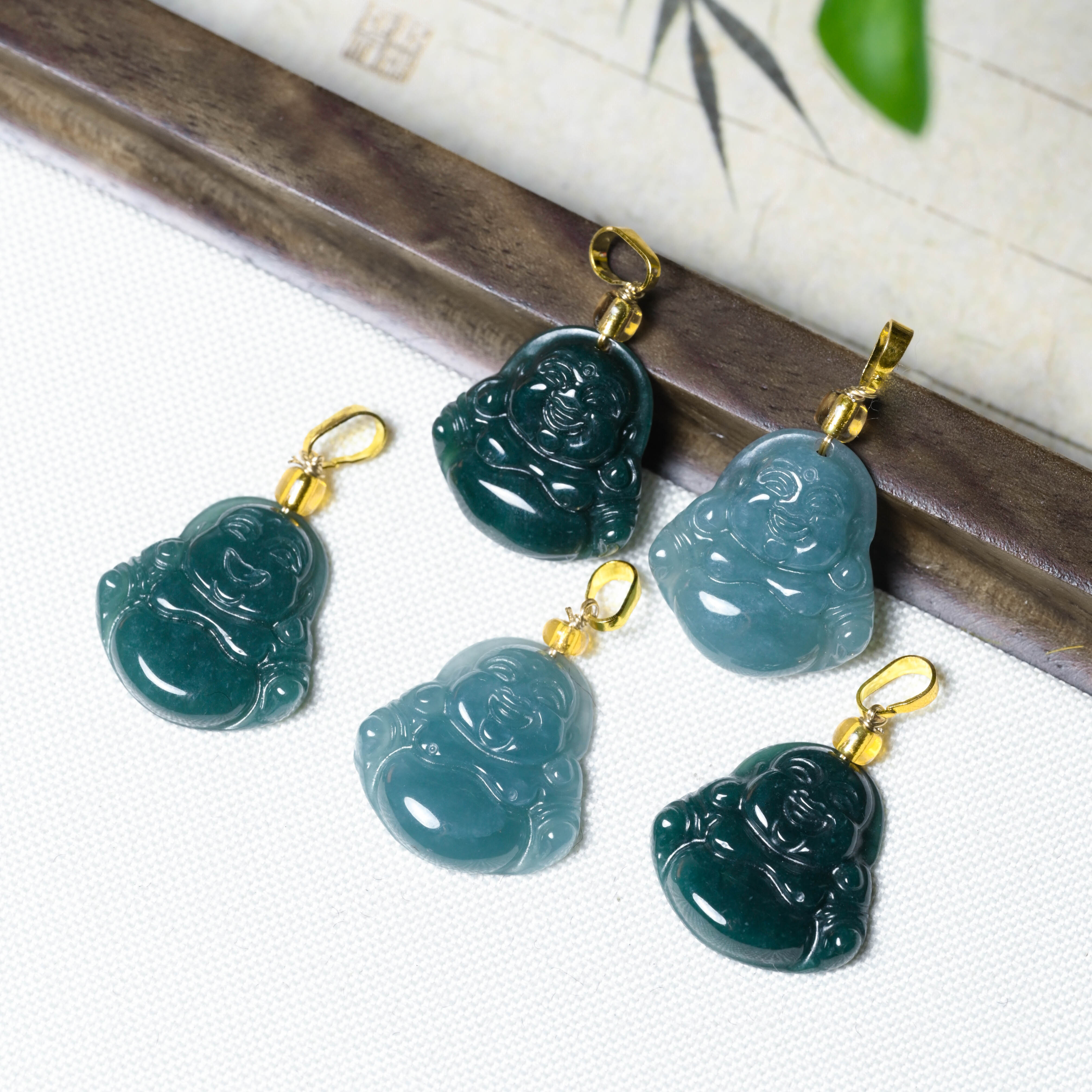 天然A货翡翠佛公吊坠@@JYYWL00028（多样性发一）