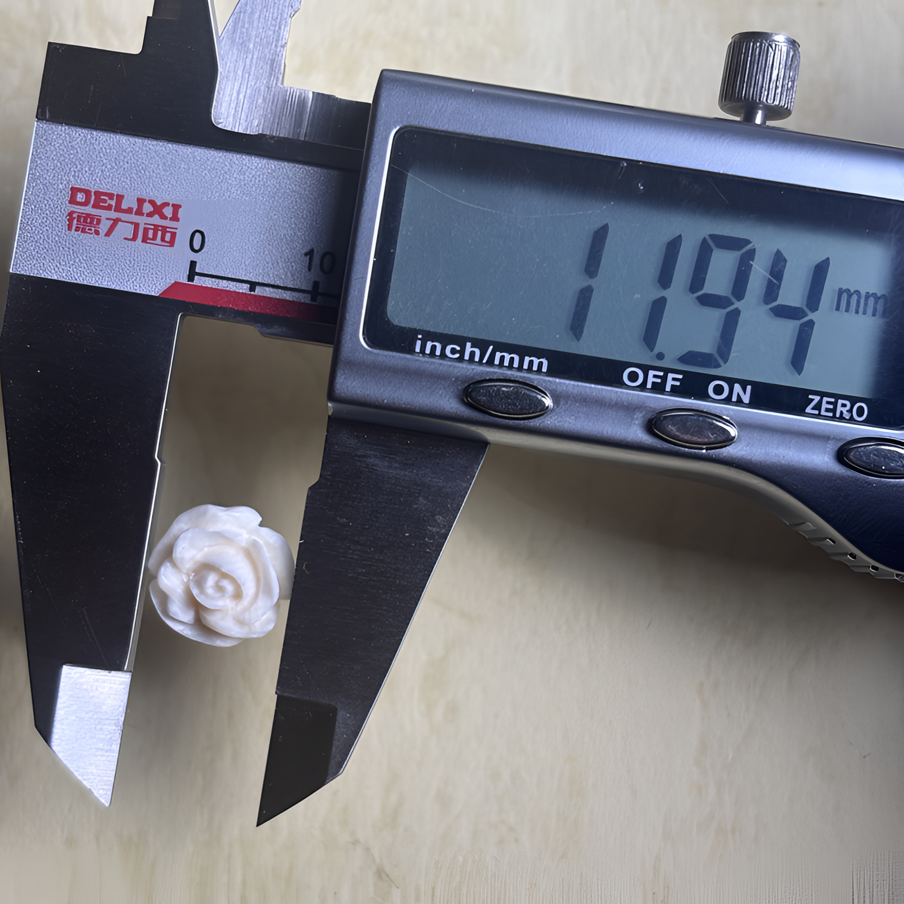 44b松山天然猛犸牙 玫瑰花 可搭配手串DIY 支持复检