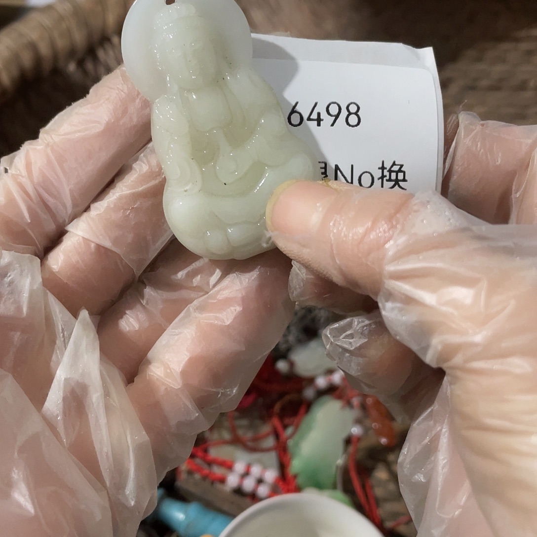 万***意瓷片6498号工艺品