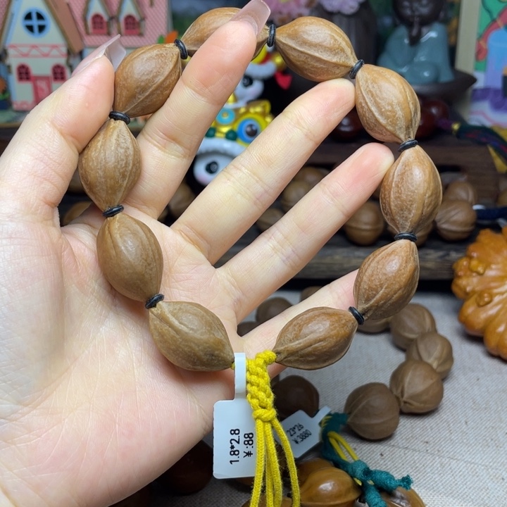 橄榄核手串/手链梅林铁核18.28