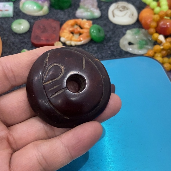 吊坠白玉菩提摆件
