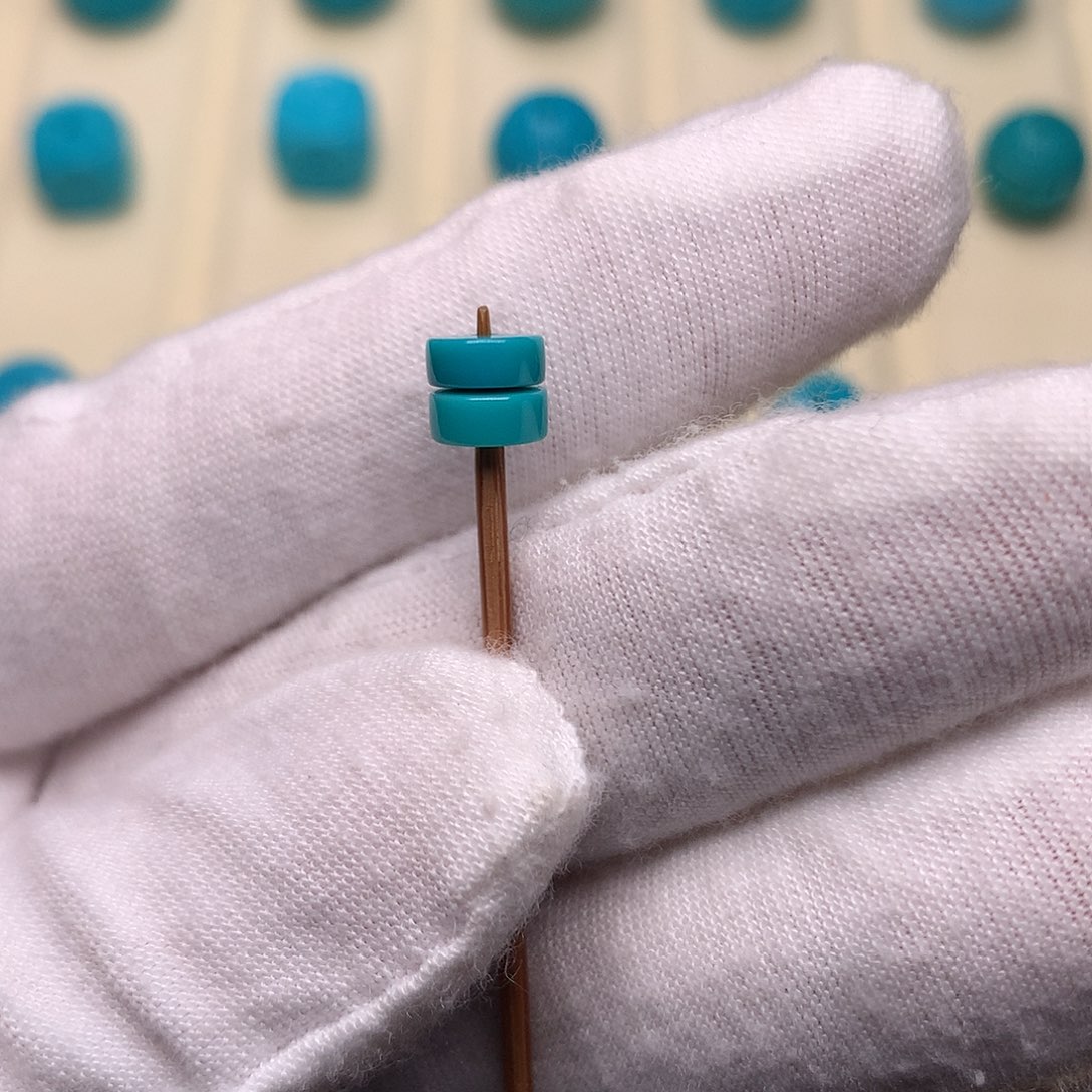 绿松石未镶嵌绿松石直切6