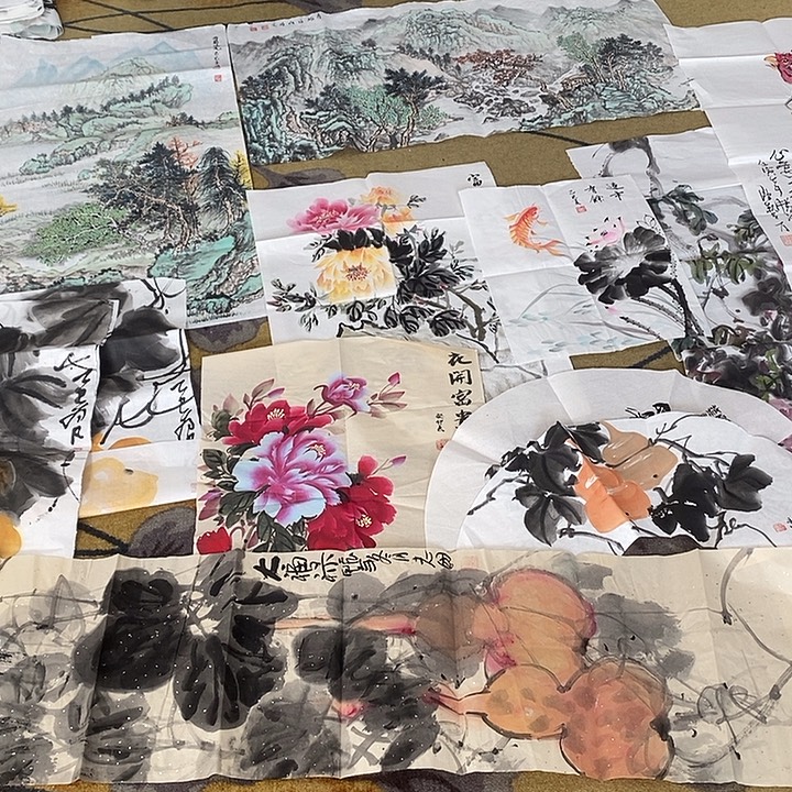 艺***生国画50/100老师守护