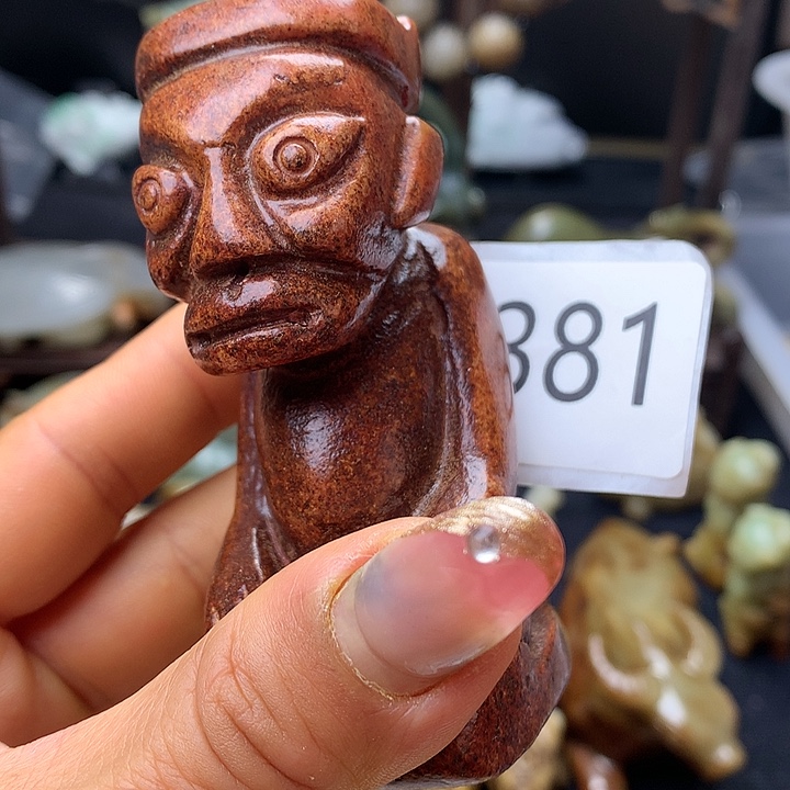 和田玉未镶嵌车挂