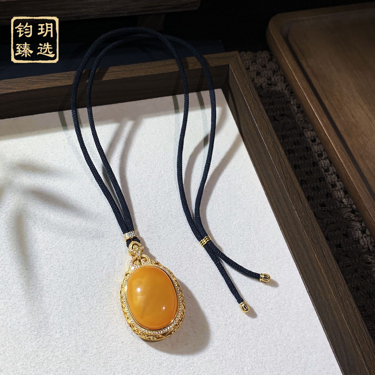 【古拙专属】大福 · 收藏级妖孽老蜡蛋面吊坠 | 多样性发一  AW0017