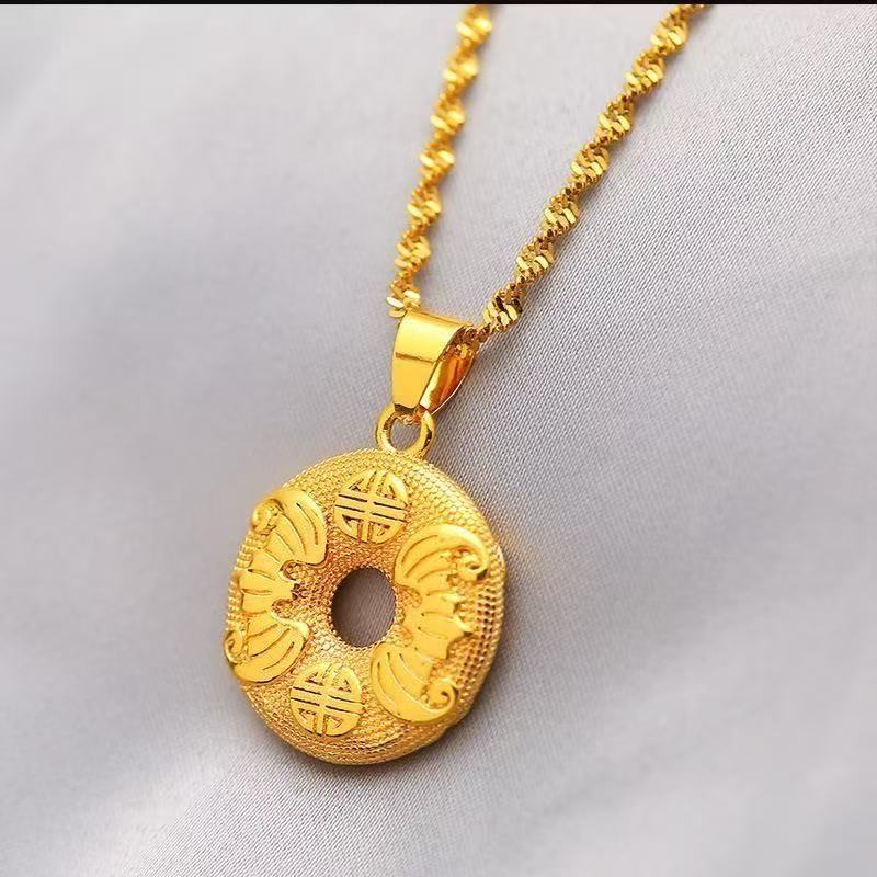 【乐乐专属福利】经典款平安扣合金吊坠FR14