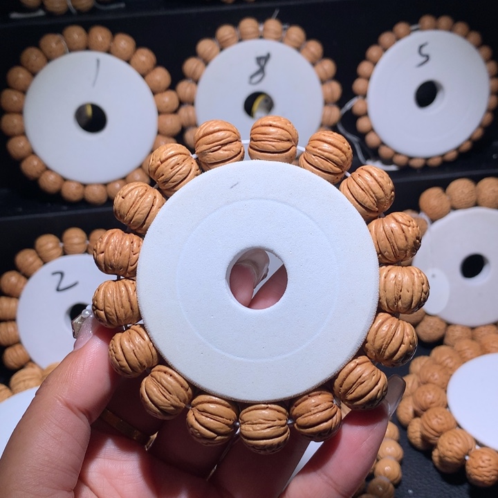 桃核手串正圆金丹