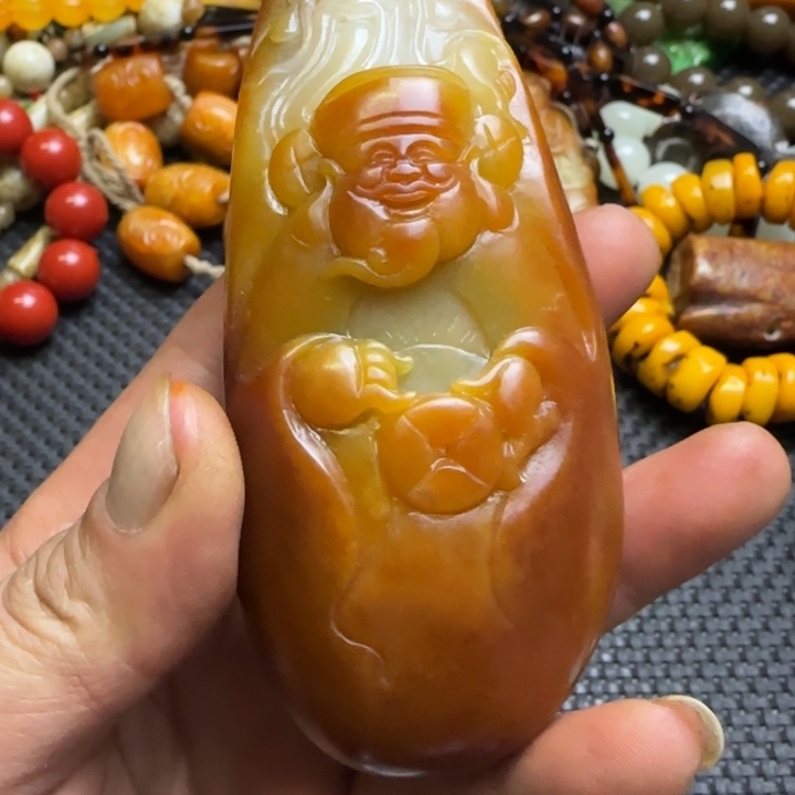 紫金钵盂菩提吊坠