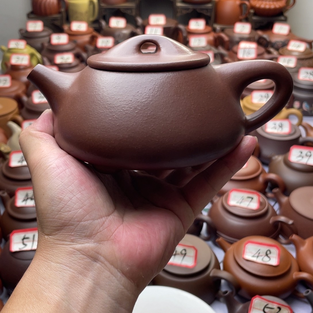茶壶紫砂宜兴紫砂半手工