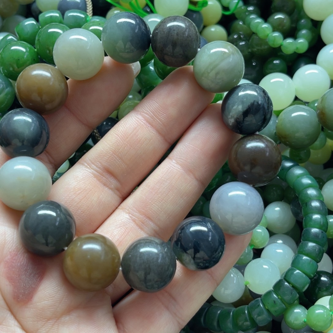 和田玉手链未镶嵌