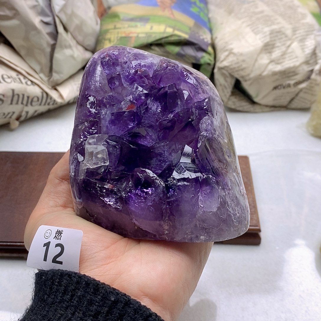 紫晶大型摆件（非配饰）未镶嵌