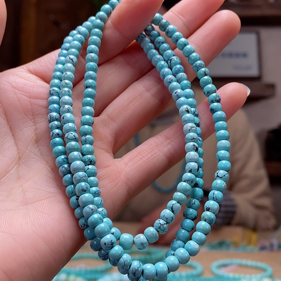 绿松石珠宝奇石未镶嵌