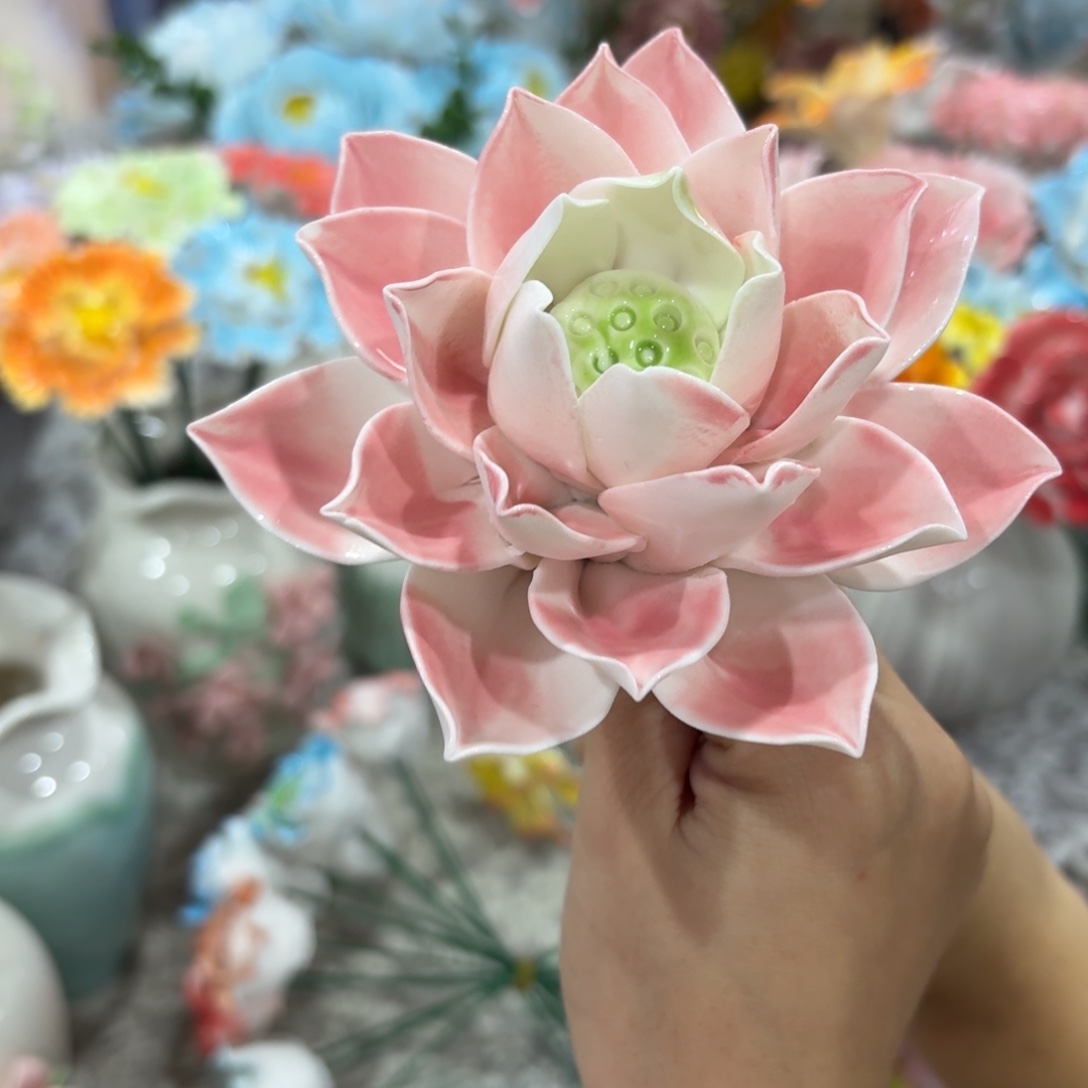 陶瓷花拍满20元发货请勿随意退款