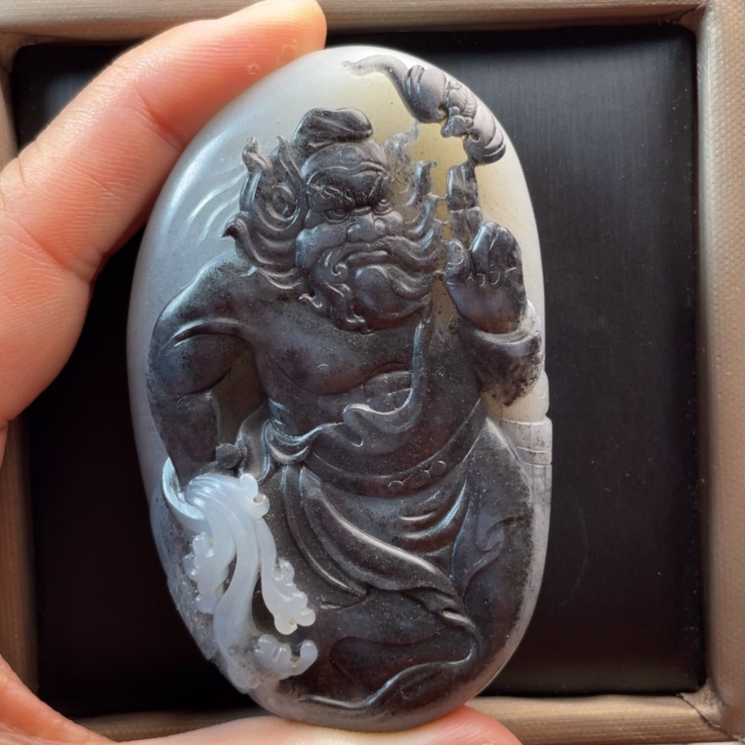 和田玉把件未镶嵌
