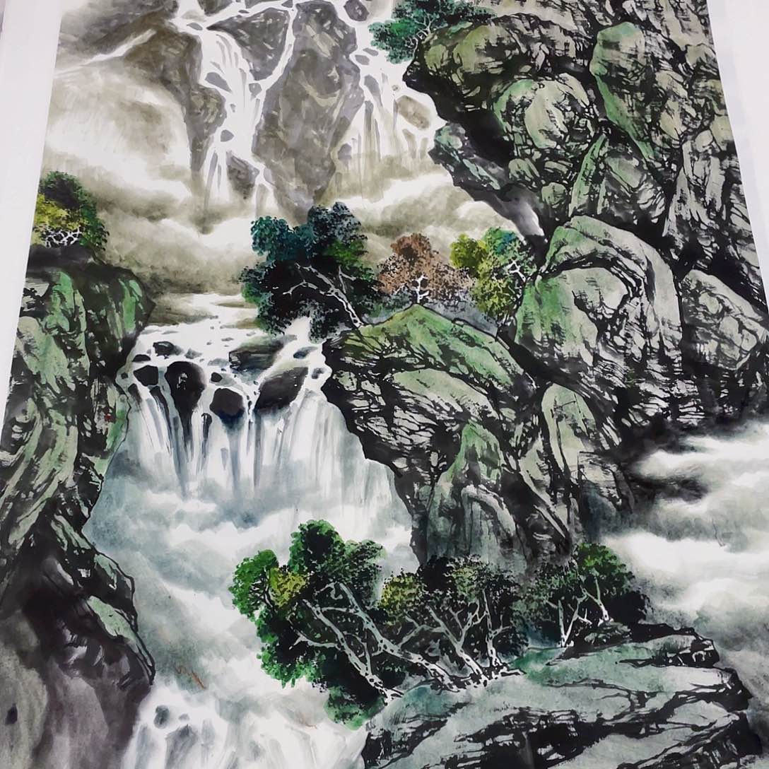 国画亦城老师作品