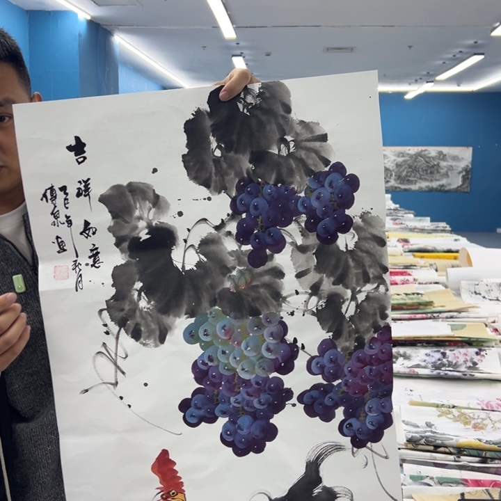 国画纯手绘作品欣赏