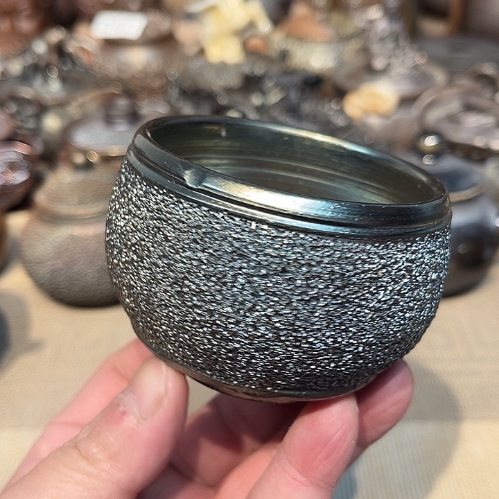 嘉***垣柴烧裸烧茶具放漏51瑕