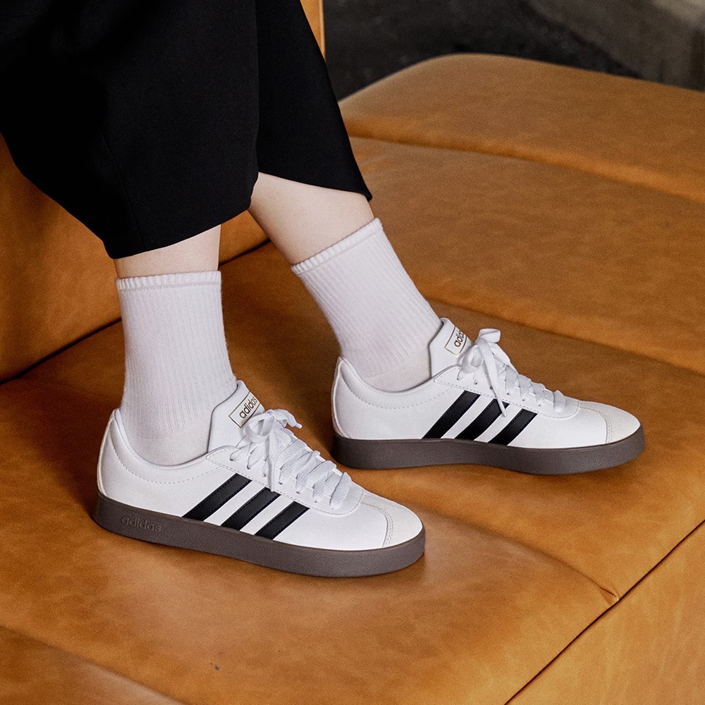 adidas VL COURT 2.0 复古中性运动休闲板鞋小白鞋德训鞋JQ2470