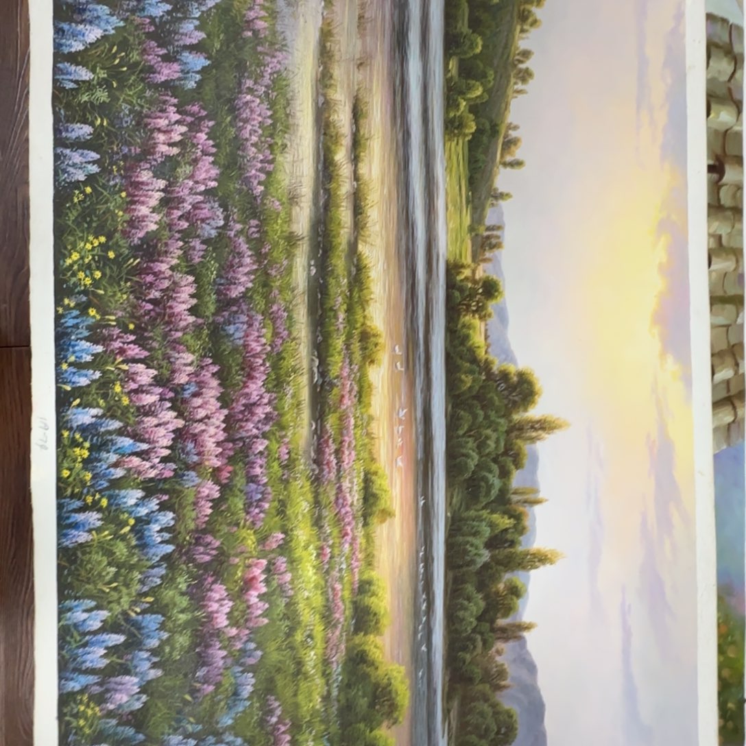 油画加油加油努力加油加油