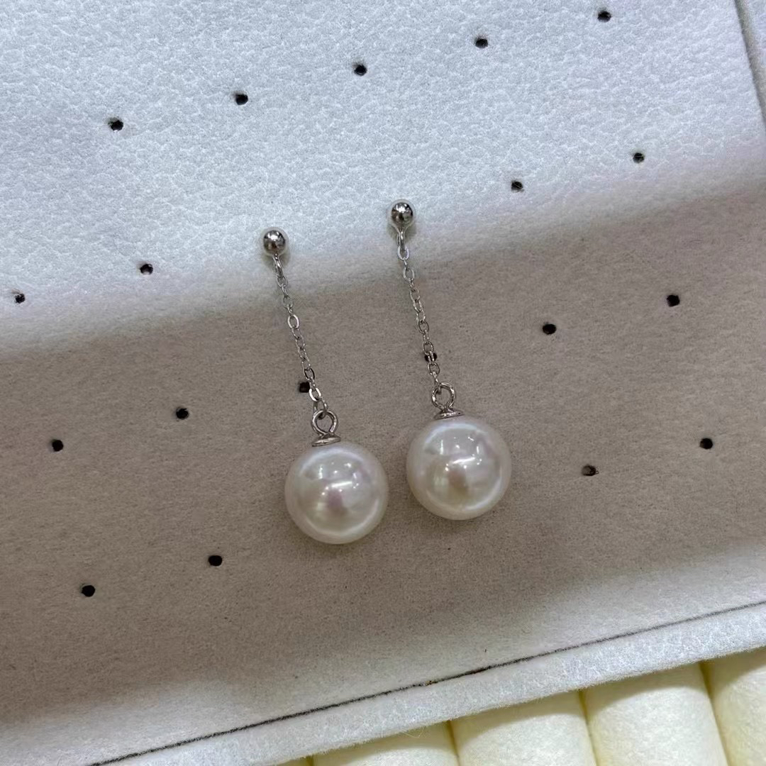 925银耳饰 s925银流苏款耳线风在吹同款高级女神优雅耳环