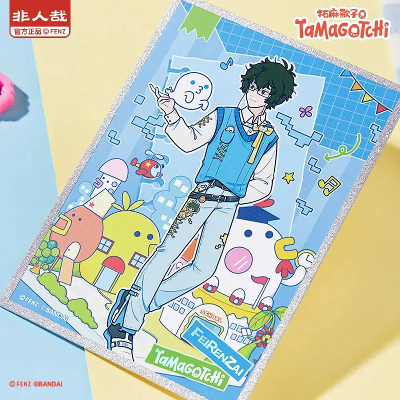 非人哉×拓麻歌子联名系列【仓发】色纸动漫卡通角色周边盲盒