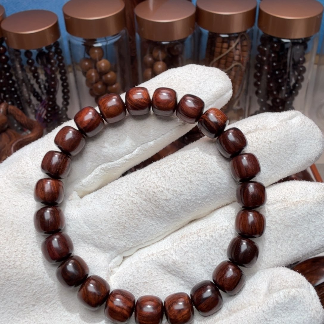 手串/手链黄花梨/降香黄檀海南黄花梨精工8✖️9老油梨