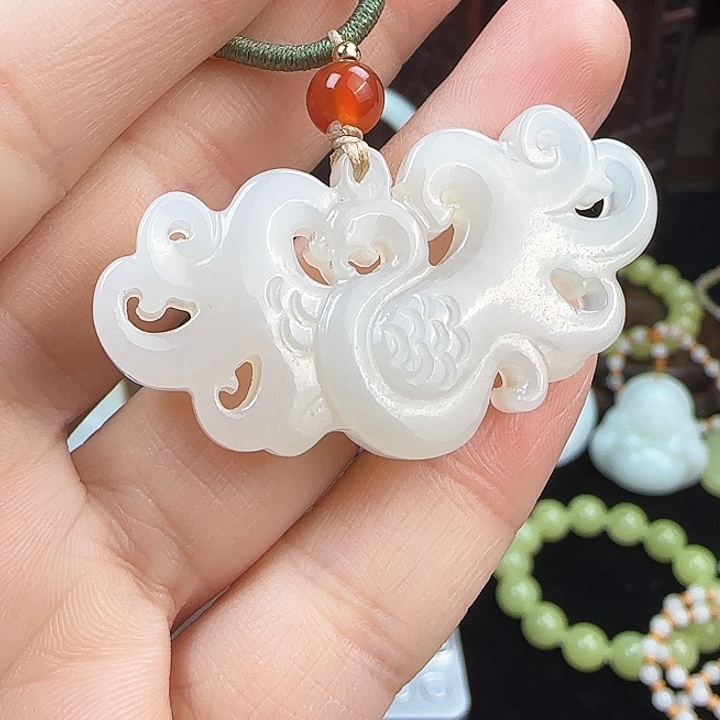 和田玉挂件未镶嵌