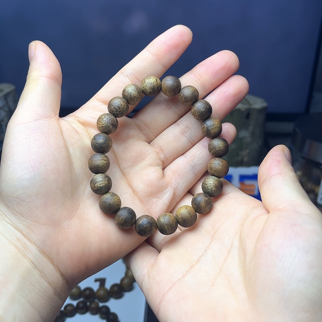 手串沉香沉香手串单圈