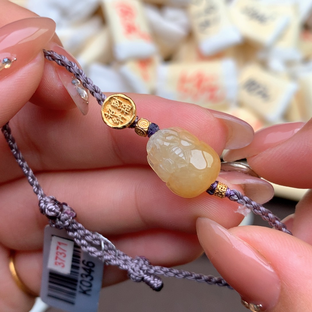 【闪购商品】翡翠手绳未镶嵌一