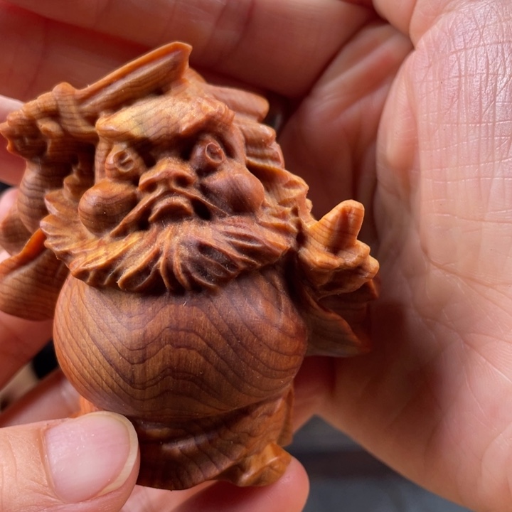 柏木（崖柏）手把件