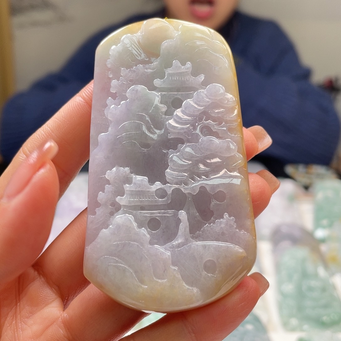翡翠吊坠(不含链)未镶嵌