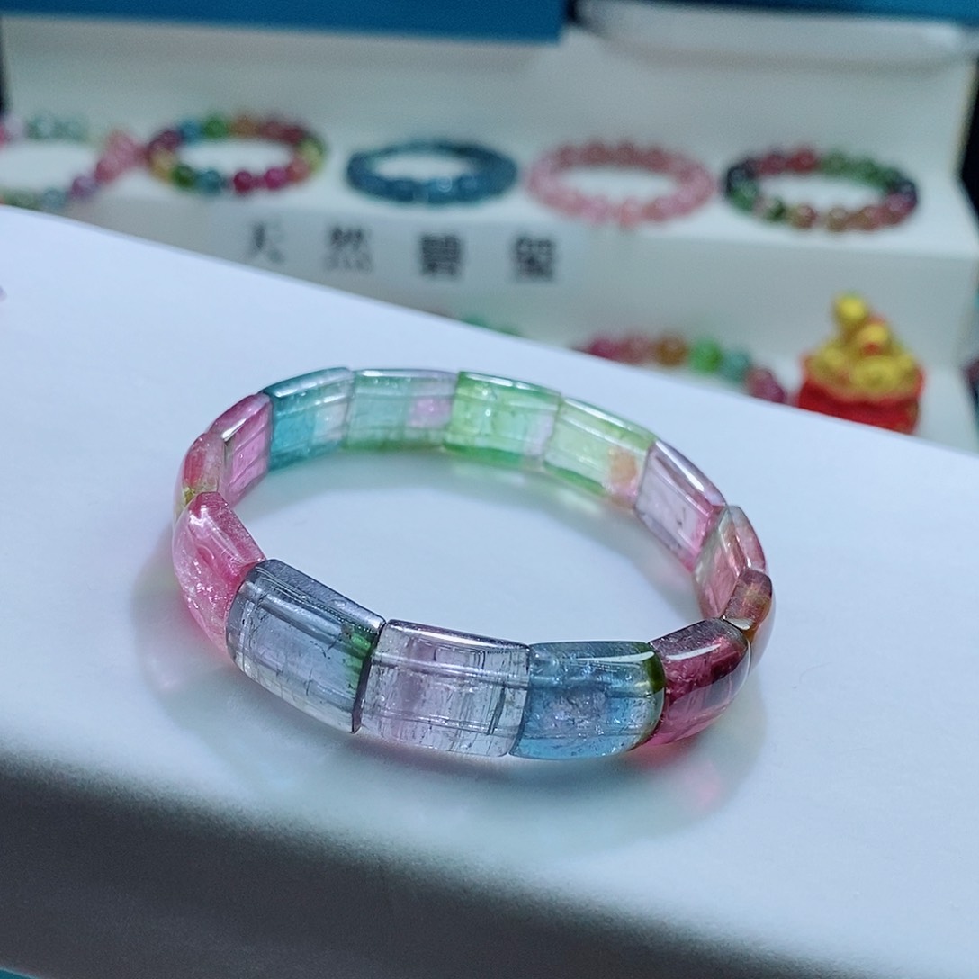 碧玺手链未镶嵌碧玺手链