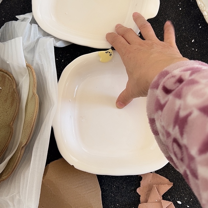 瓷片默认瑕疵商品苹果方