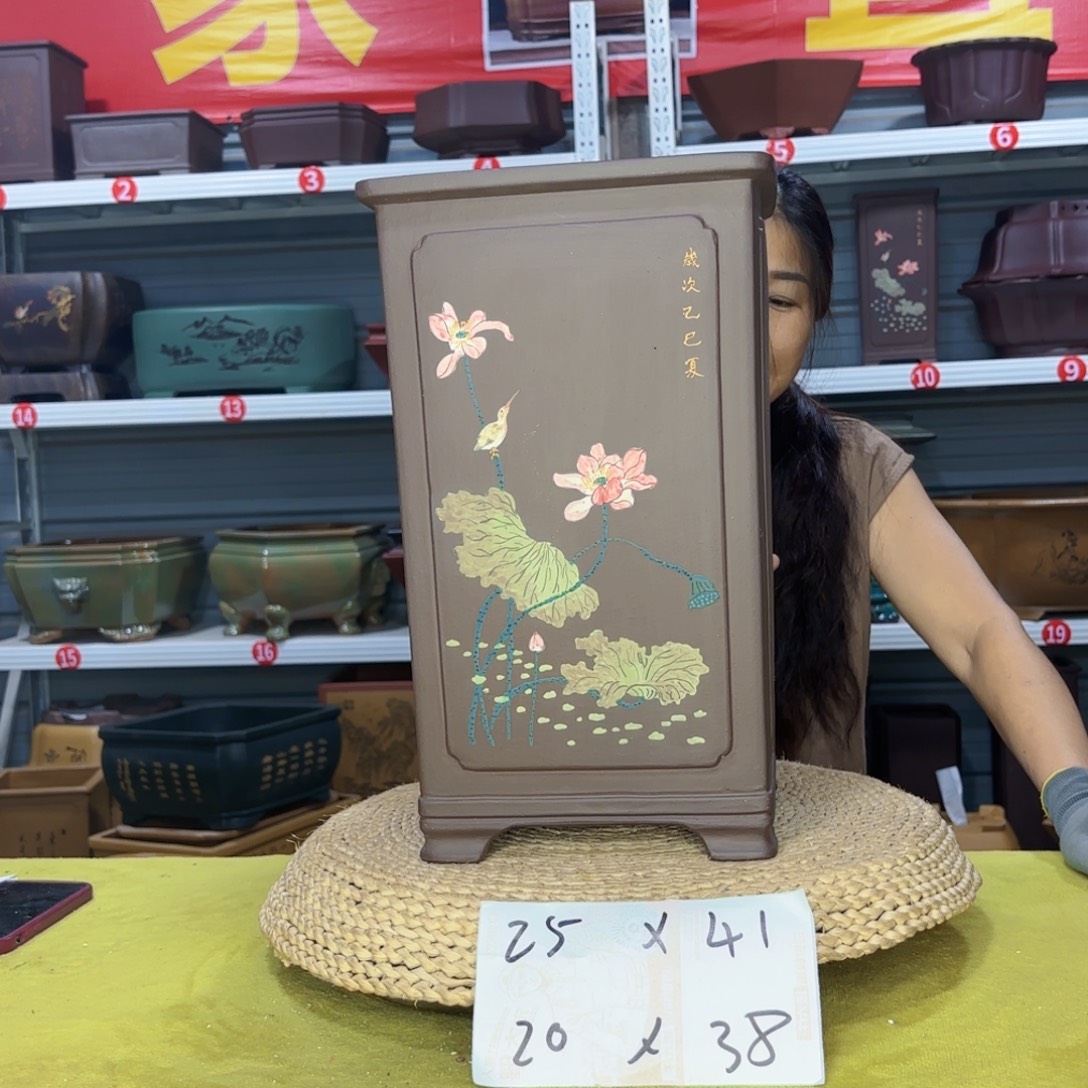 紫砂花盆宜兴紫砂