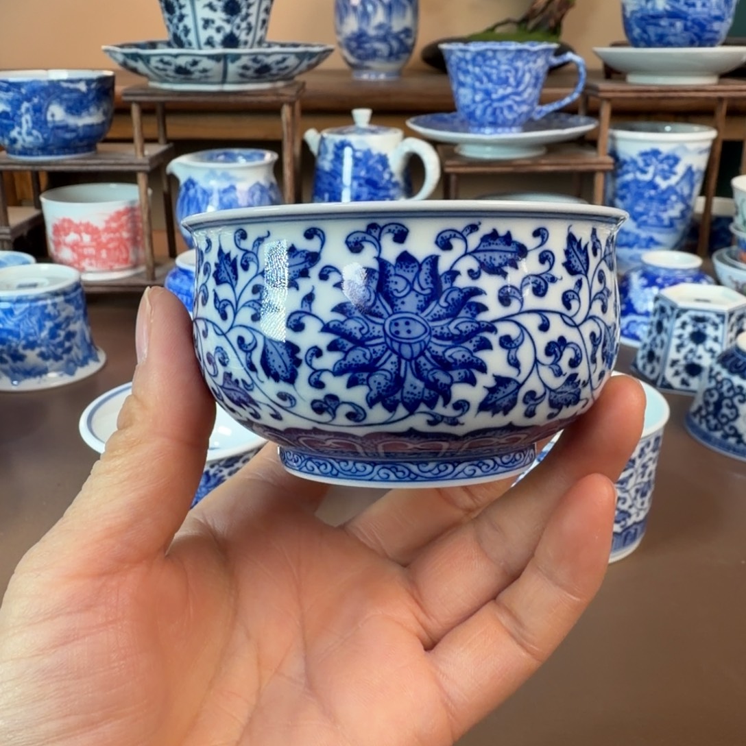景德镇陶瓷手工手绘