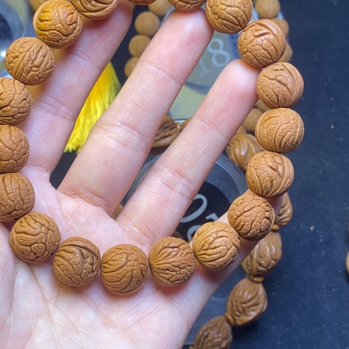 手串桃核龙纹桃核14尺寸