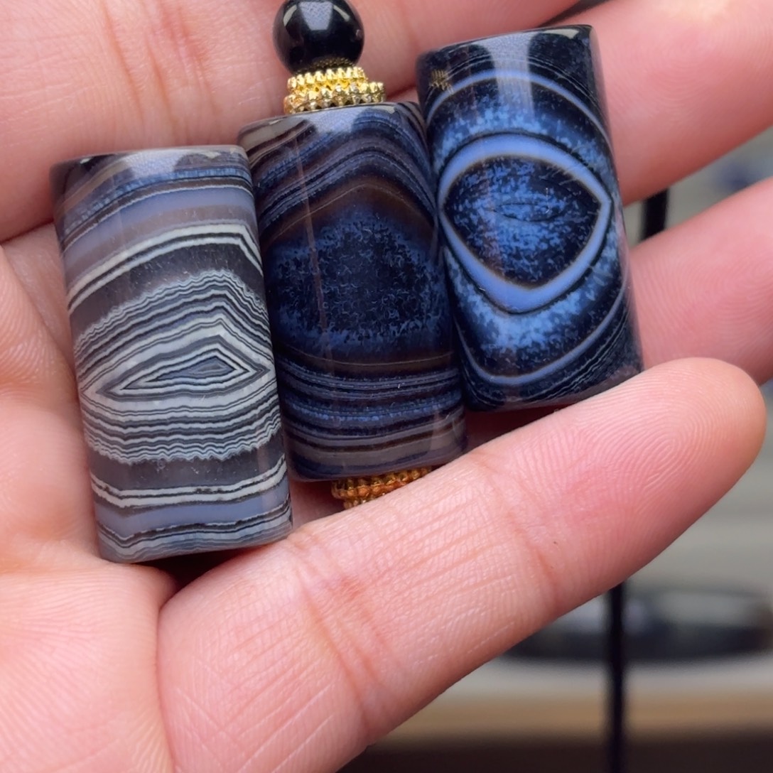 绿***球玛瑙/玉髓未镶嵌颈饰