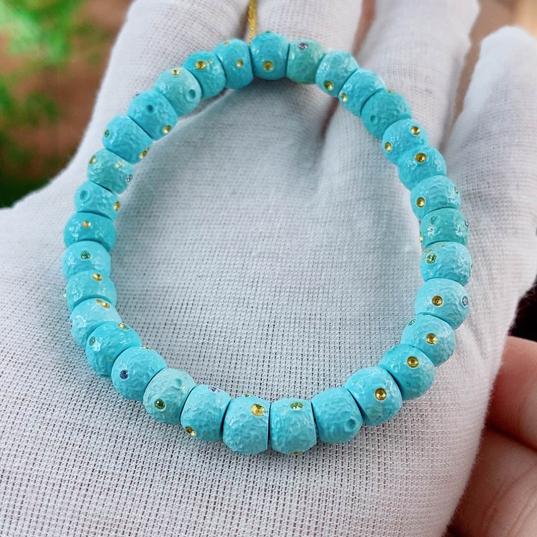 绿松石珠宝奇石未镶嵌