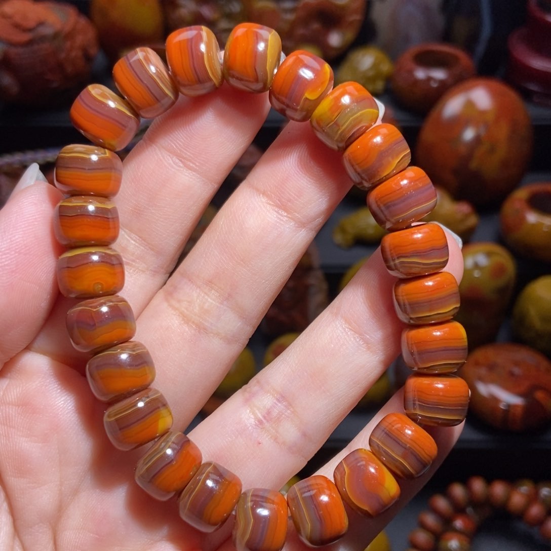 玛瑙/玉髓手串未镶嵌