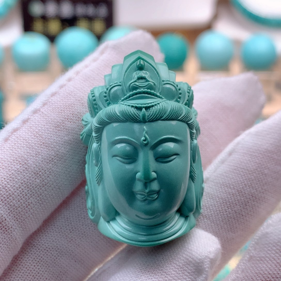 未镶嵌绿松石珠宝奇石