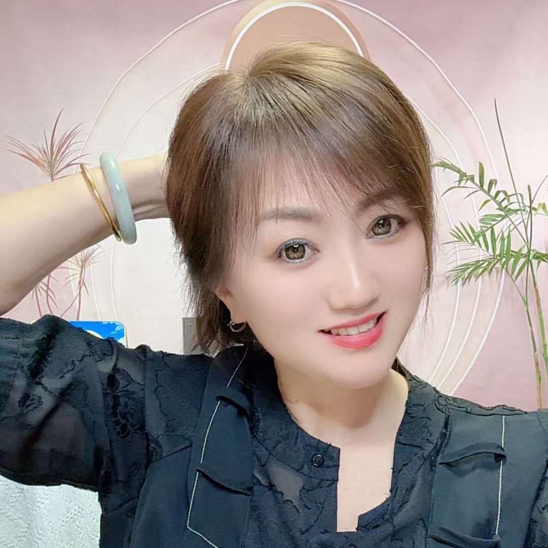 臻栩14×16双递针超大仿真头皮手工钩织轻薄透气蓬松发片真人发丝