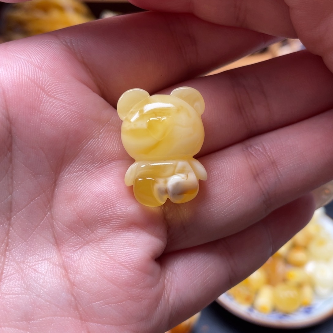 定制琥珀天然蜜蜡原石