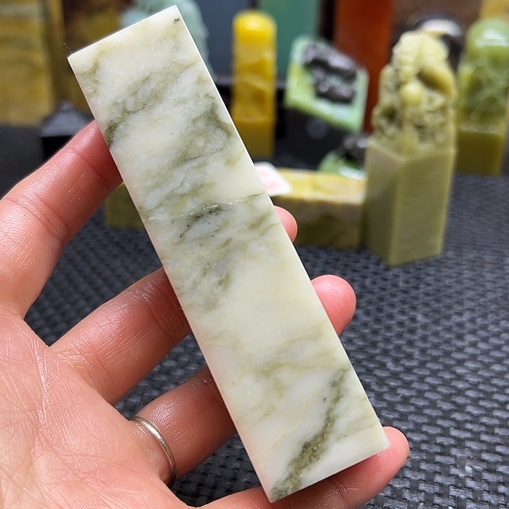 闲***舞青田石印章石印章石