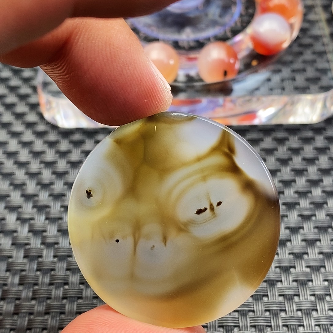 玛瑙/玉髓未镶嵌吊坠(不含链)1011