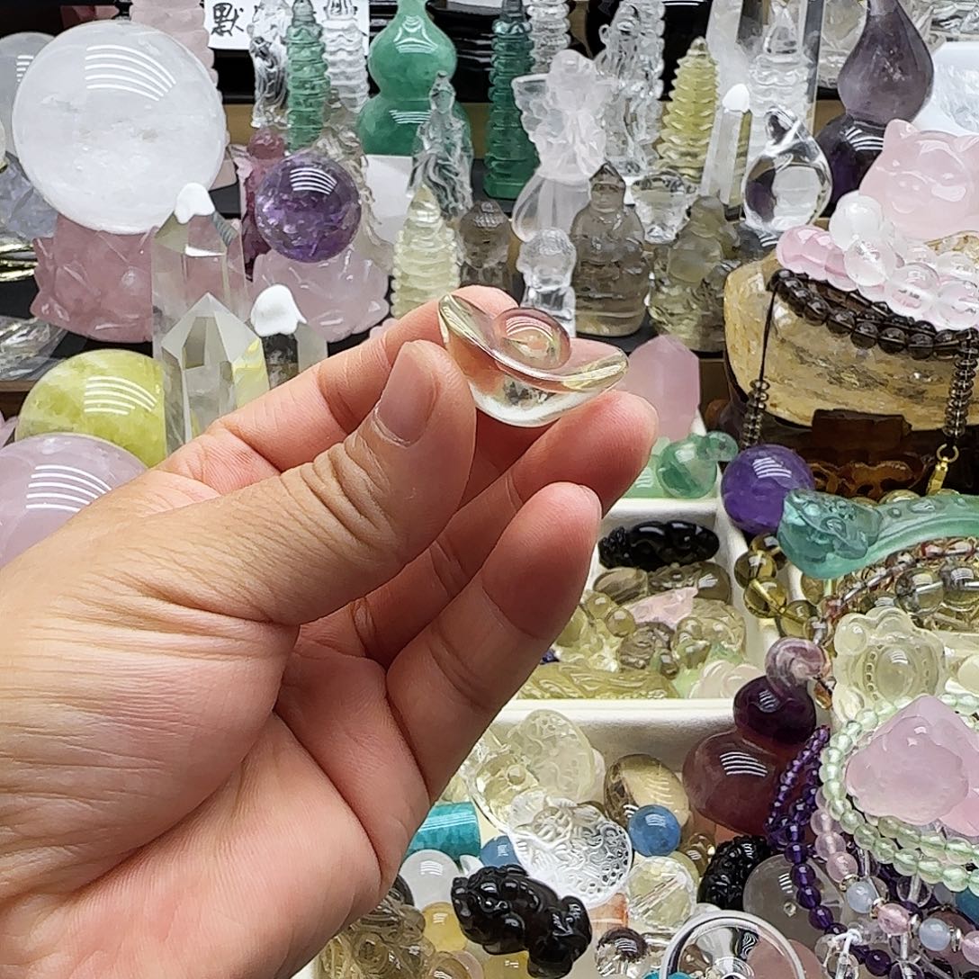 未镶嵌车挂水晶摆件