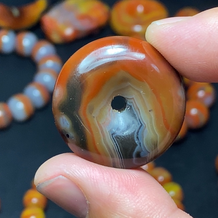 玛瑙/玉髓颈饰未镶嵌小遐思