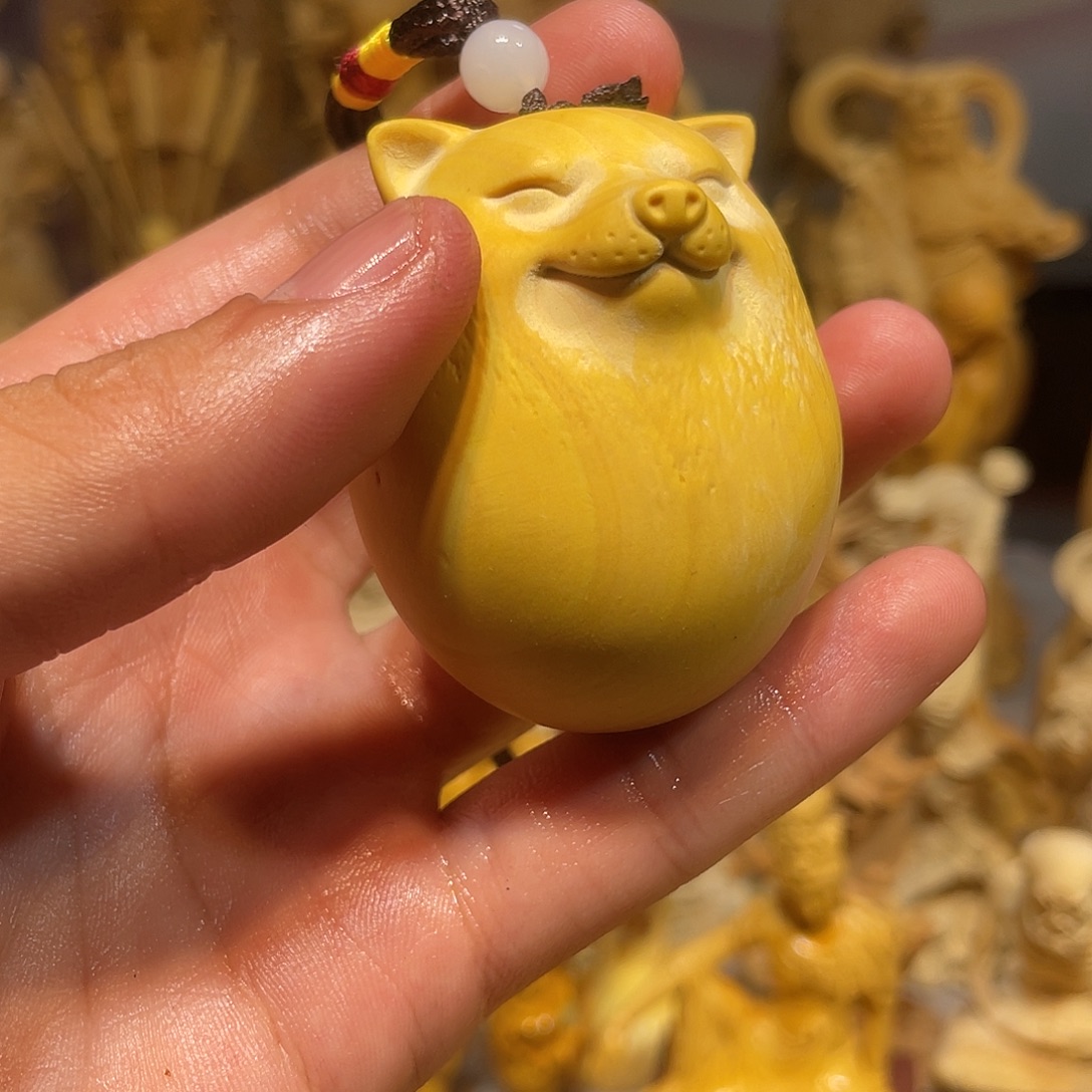 黄杨木瑕疵小狗蛋