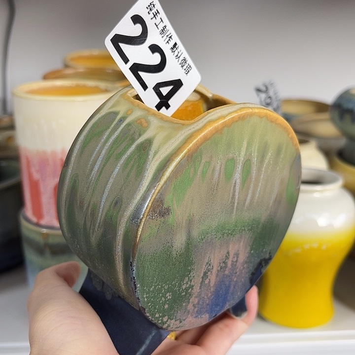 景德镇陶瓷盆 满30包邮 口5