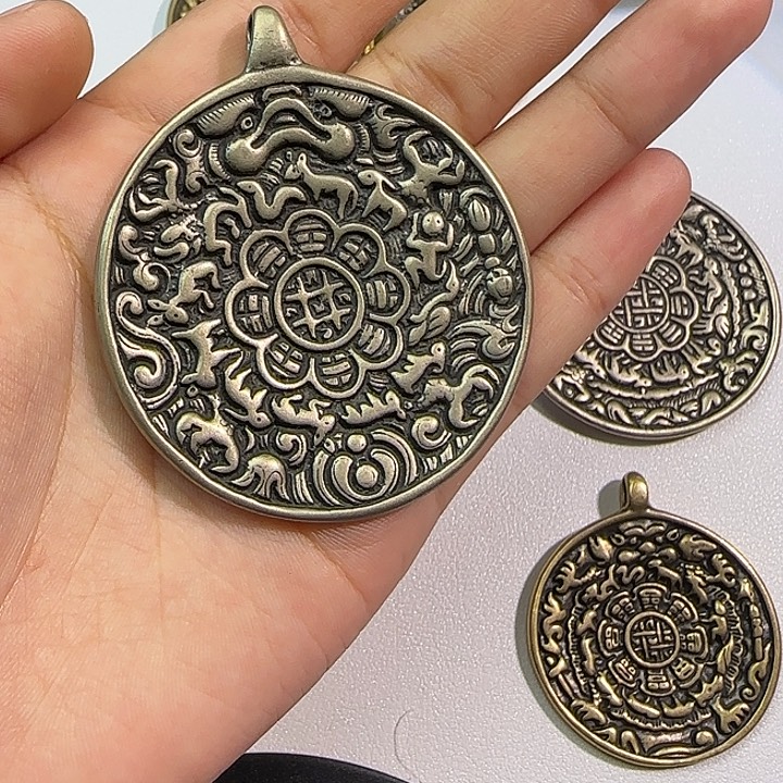 小***爸手串/手链核桃藏传工艺品九宫八卦